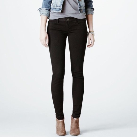 stretch skinny black jeans